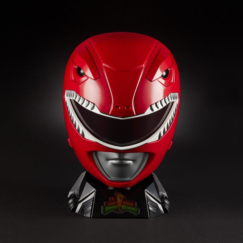 Power Rangers Lightning Collection Premium Red Ranger Helmet Prop Replica - Gear -  Hasbro