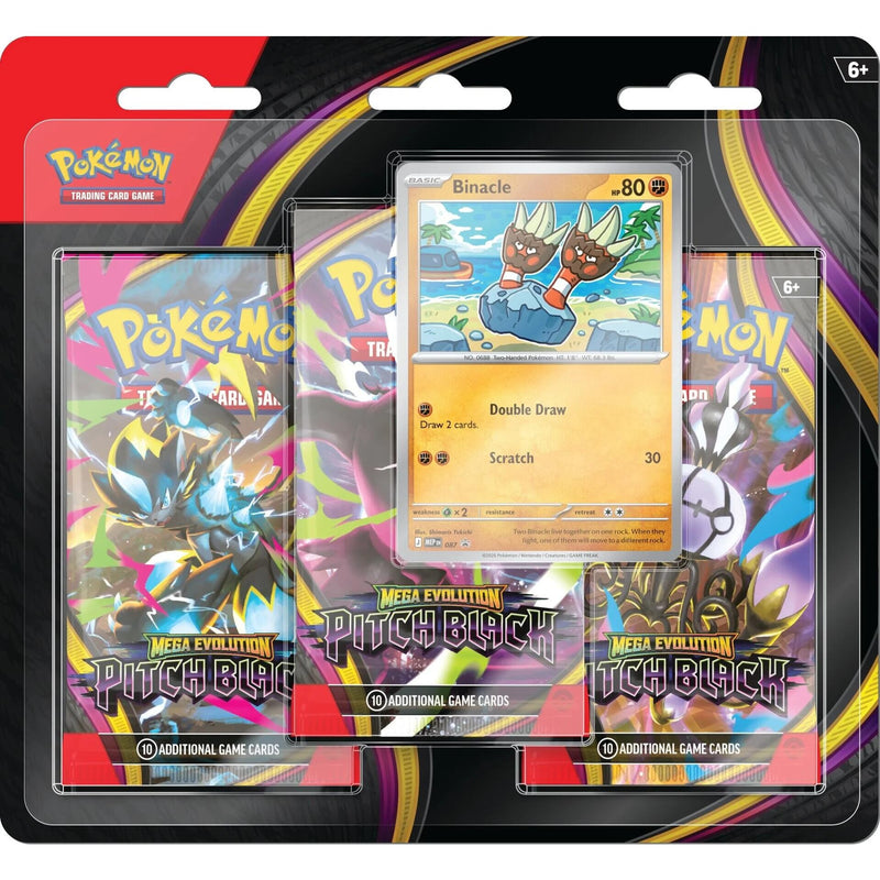 Pitch Black 3-Pack Blister [Binacle]