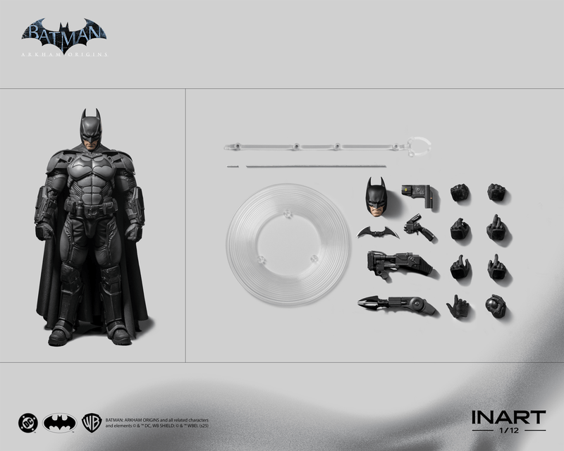 INART - Batman (Batman: Arkham Origins) 1/12 Collectible Figure (preorder Q4 2026)