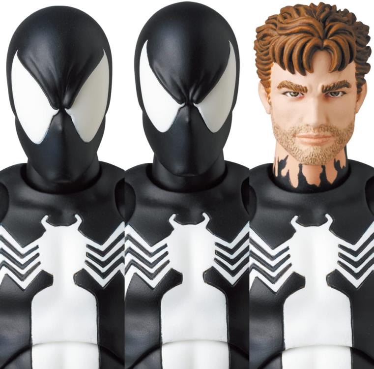 MAFEX Spider-Man - Marvel Super Heroes Secret Wars -Black Costume Comic - Symbiote - Collectables > Action Figures > toys -  MAFEX