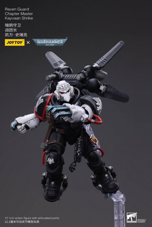 Warhammer 40K - Raven Guard - Chapter Master Kayvaan Shrike (preorder) - Collectables > Action Figures > toys -  Joy Toy
