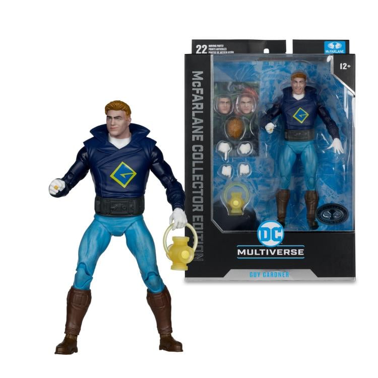 DC Multiverse Collector Edition - Green Lantern Corps - Guy Gardner - Platinum / Chase - Collectables > Action Figures > toys -  McFarlane Toys