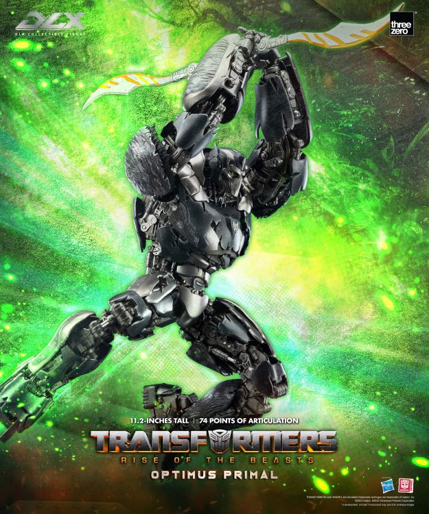 ThreeZero - Transformers: Rise of the Beasts DLX Scale Collectible Series Optimus Primal (preorder) - Collectables > Action Figures > toys -  ThreeZero