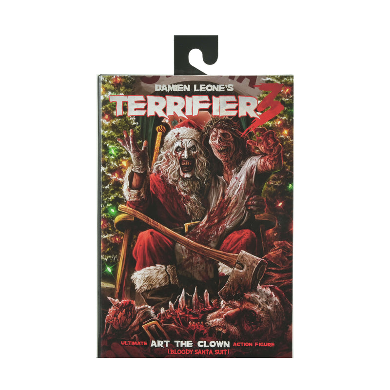 Terrifier 3 - 7" Scale Action Figure - Ultimate Santa Suit Art the Clown (Bloody Version) (Preorder Oct 2026) - Collectables > Action Figures > toys -  Neca