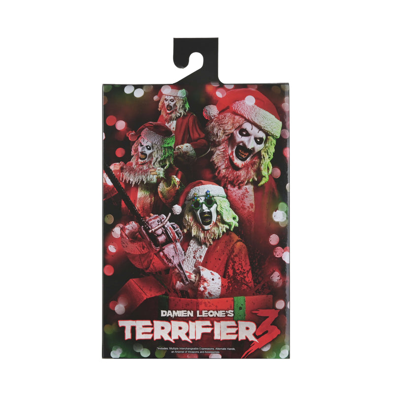 Terrifier 3 - 7" Scale Action Figure - Ultimate Santa Suit Art the Clown (Bloody Version) (Preorder Oct 2026) - Collectables > Action Figures > toys -  Neca