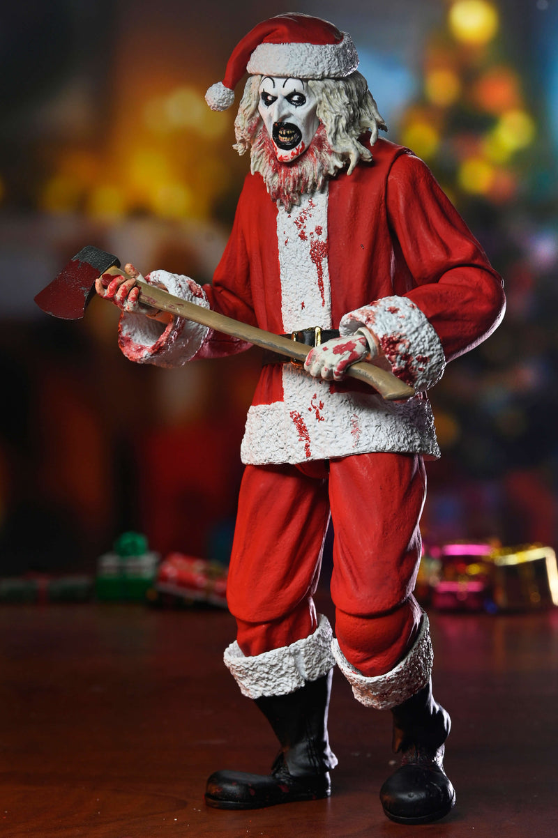 Terrifier 3 - 7" Scale Action Figure - Ultimate Santa Suit Art the Clown (Bloody Version) (Preorder Oct 2026) - Collectables > Action Figures > toys -  Neca