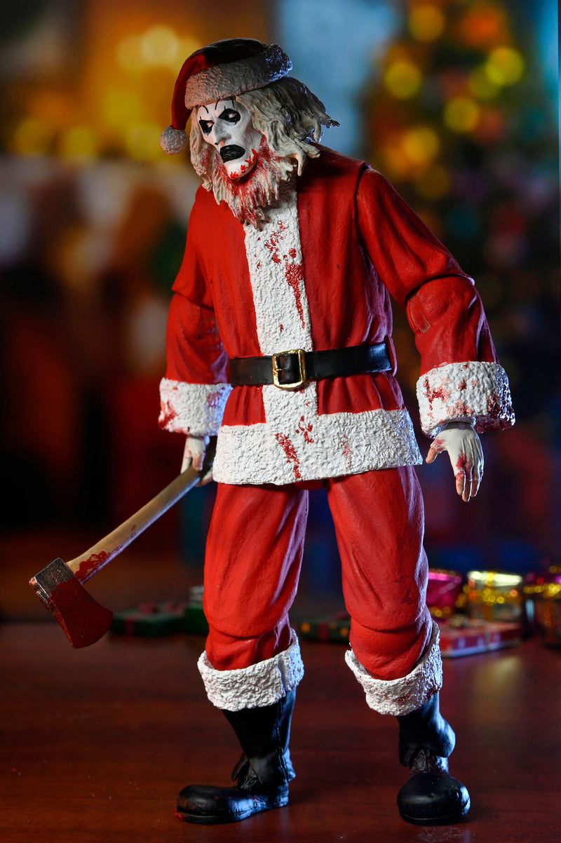 Terrifier 3 - 7" Scale Action Figure - Ultimate Santa Suit Art the Clown (Bloody Version) (Preorder Oct 2026) - Collectables > Action Figures > toys -  Neca