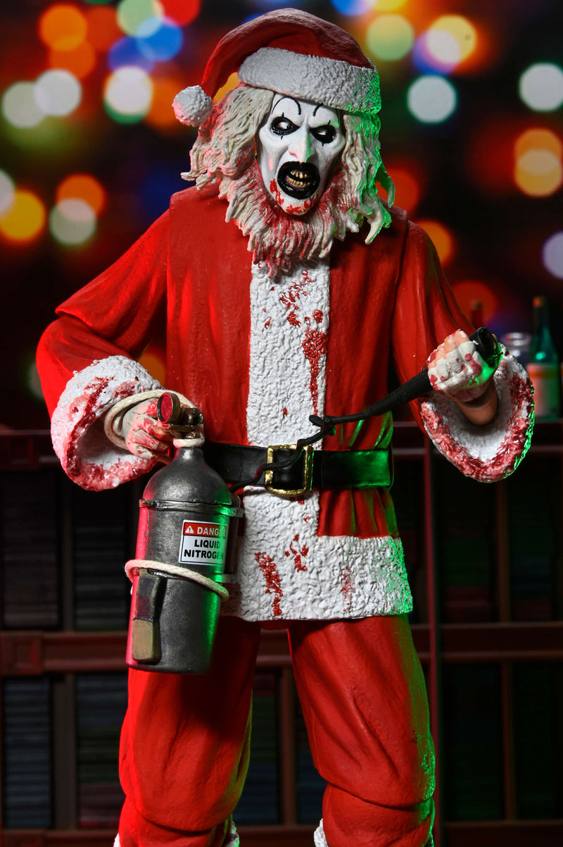 Terrifier 3 - 7" Scale Action Figure - Ultimate Santa Suit Art the Clown (Bloody Version) (Preorder Oct 2026) - Collectables > Action Figures > toys -  Neca