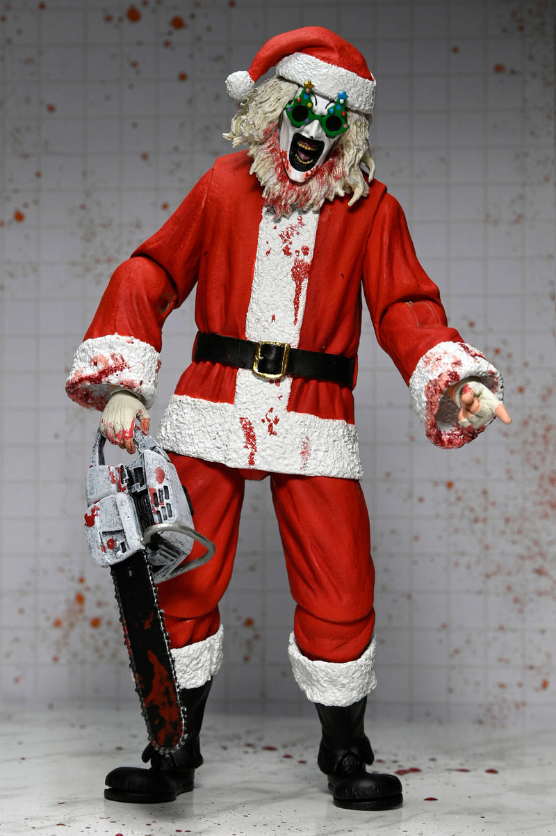 Terrifier 3 - 7" Scale Action Figure - Ultimate Santa Suit Art the Clown (Bloody Version) (Preorder Oct 2026) - Collectables > Action Figures > toys -  Neca