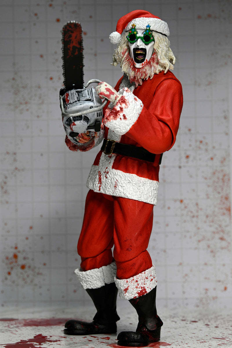 Terrifier 3 - 7" Scale Action Figure - Ultimate Santa Suit Art the Clown (Bloody Version) (Preorder Oct 2026) - Collectables > Action Figures > toys -  Neca