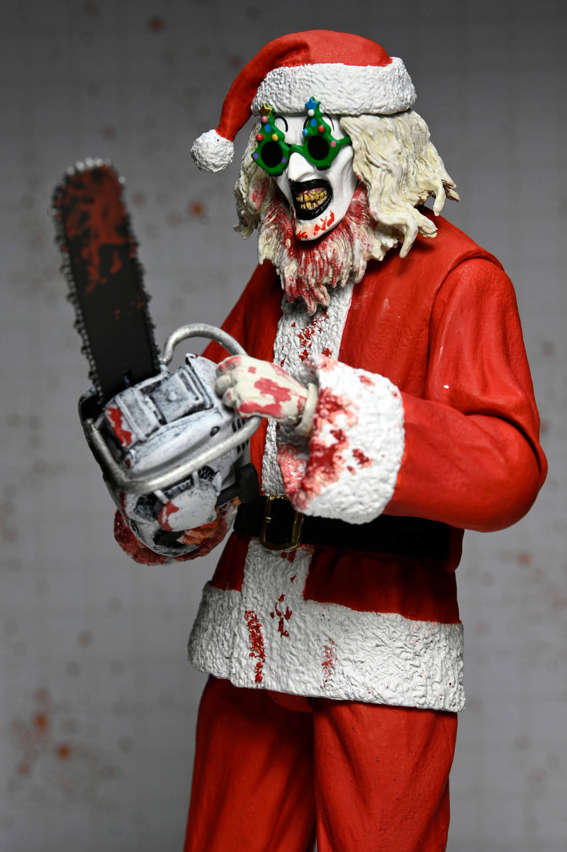 Terrifier 3 - 7" Scale Action Figure - Ultimate Santa Suit Art the Clown (Bloody Version) (Preorder Oct 2026) - Collectables > Action Figures > toys -  Neca