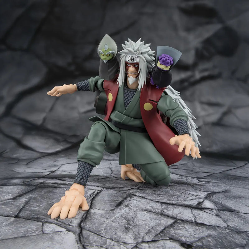 Naruto: Shippuden S.H.Figuarts Jiraiya -Hidden Leaf Heroic Master Sage- (Sage Mode Set) ( Preorder Q4 2025) - Collectables > Action Figures > toys -  Bandai