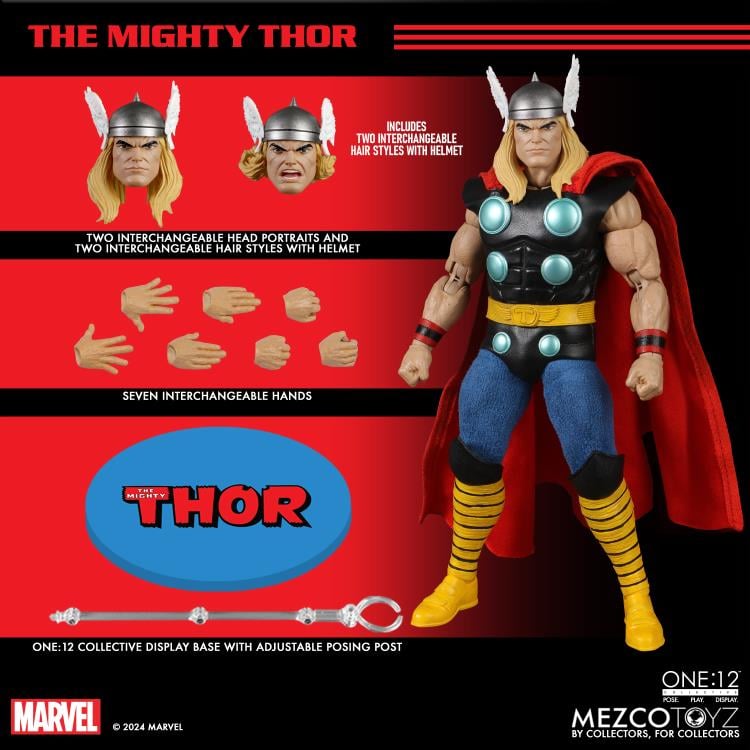 Marvel One:12 Collective The Mighty Thor (preorder Q3 2025) - Action figure -  MEZCO TOYS
