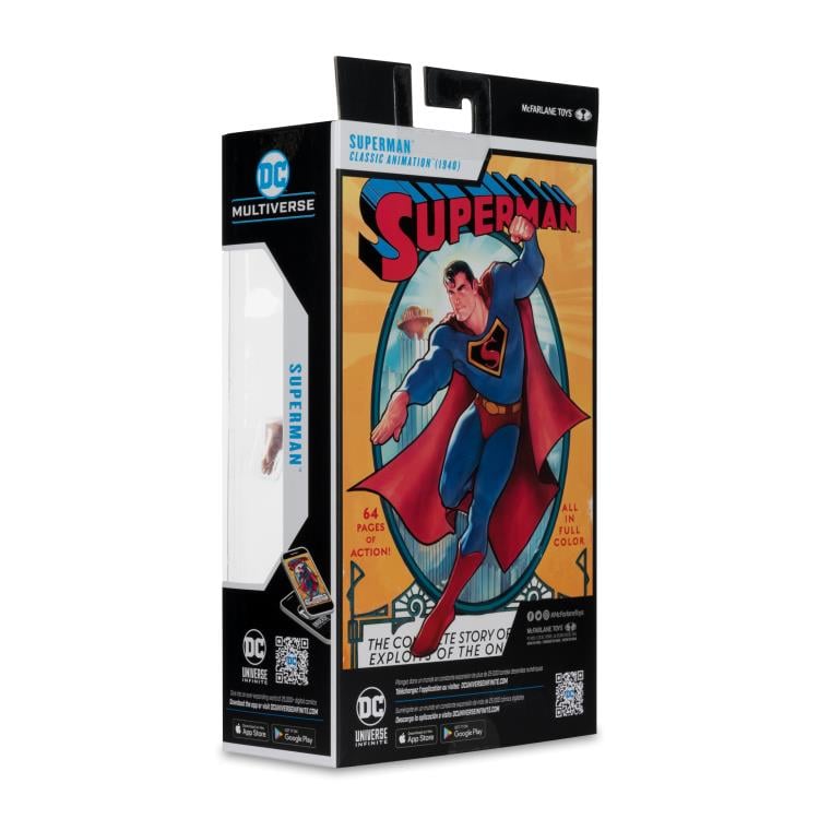 DC Multiverse - Classic Animation (1940) - Superman - Collectables > Action Figures > toys -  McFarlane Toys