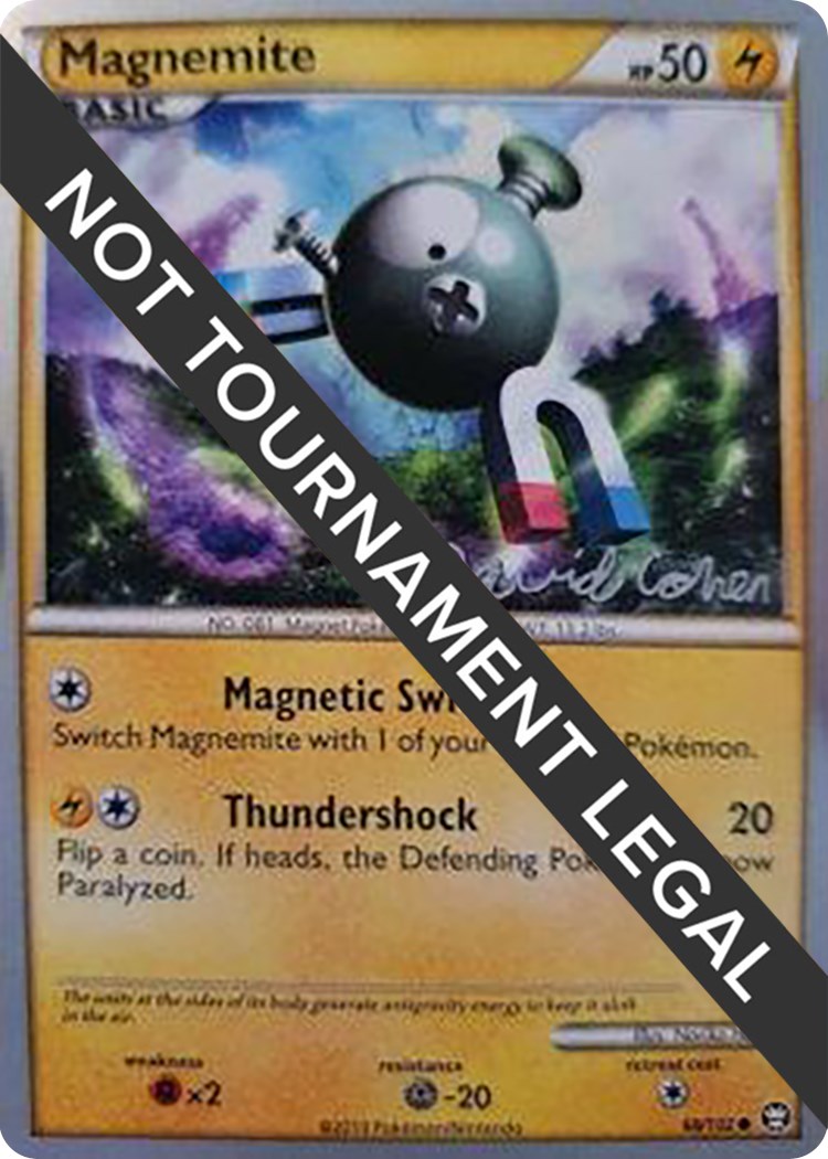 Magnemite - 2011 (David Cohen)