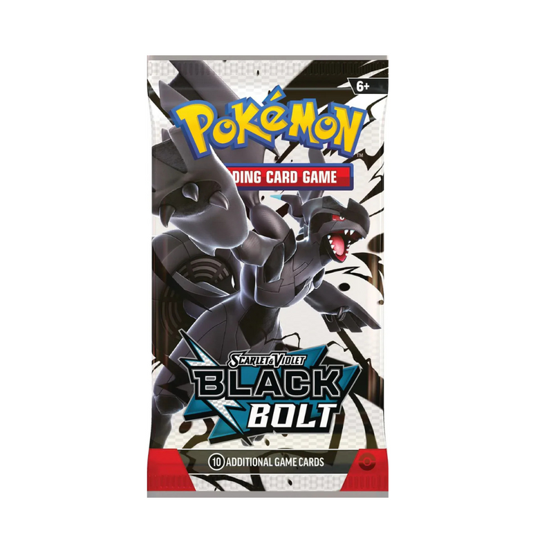 Pokémon TCG: Scarlet & Violet - Black Bolt - Booster Pack - Card Games > Collectables > TCG > CCG -  Pokemon TCG