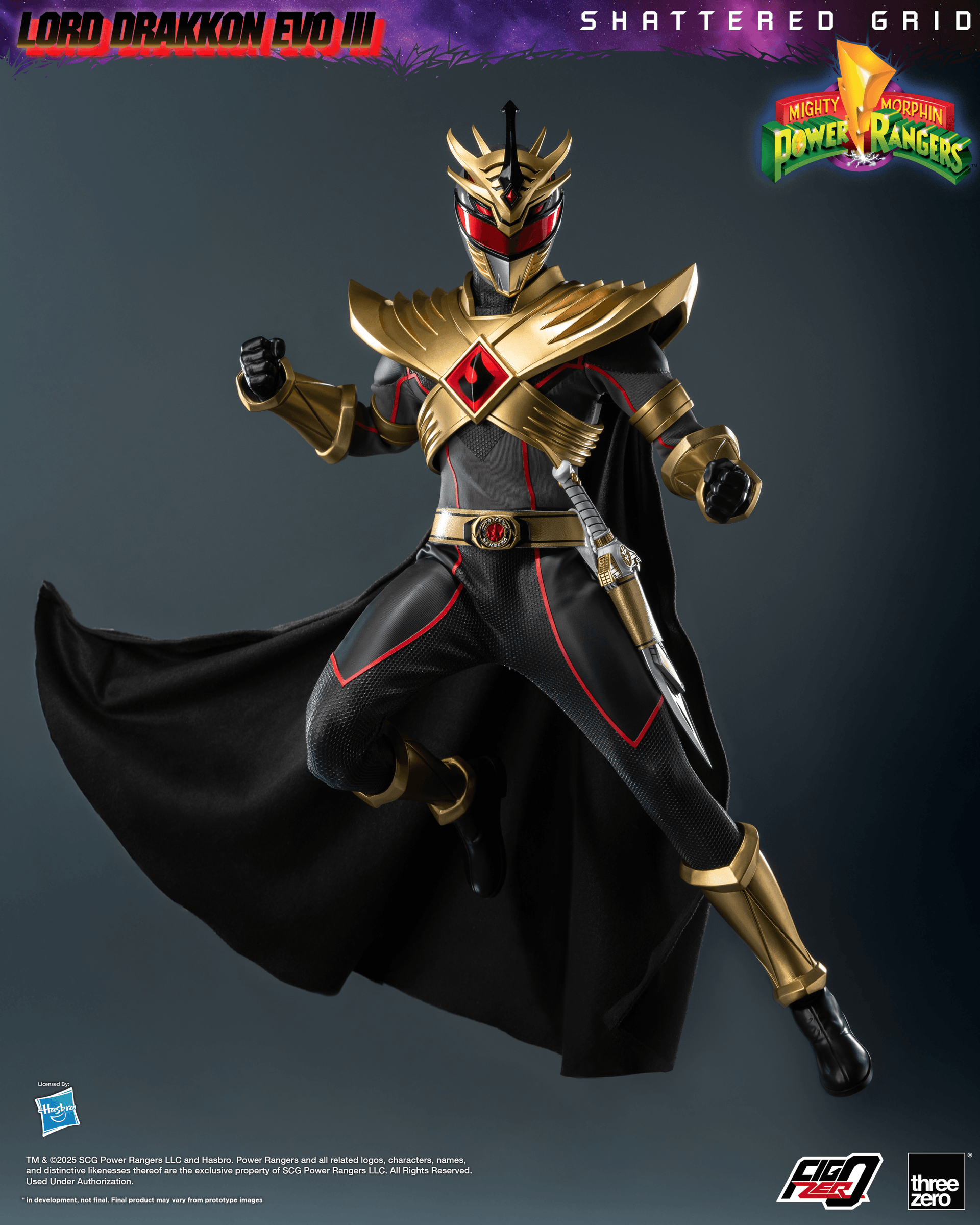 Power Rangers - FigZero - Lord Drakkon Evo III 1/6 Scale Figure (Preor ...