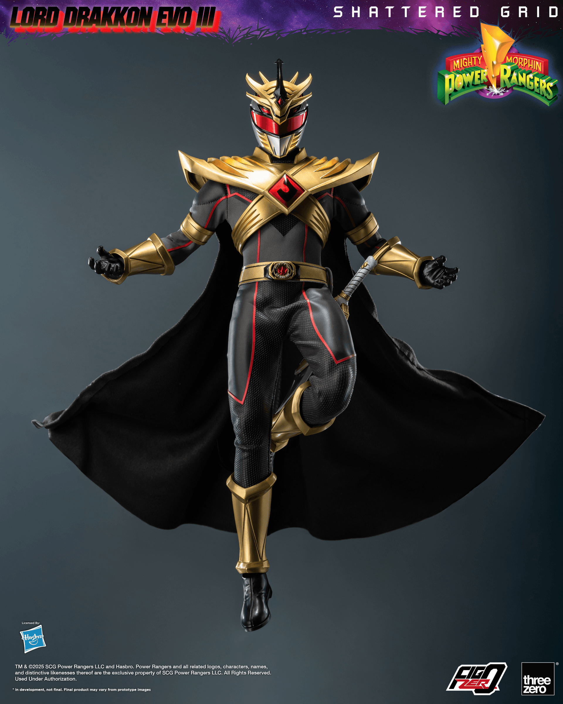 Power Rangers - FigZero - Lord Drakkon Evo III 1/6 Scale Figure (Preor ...