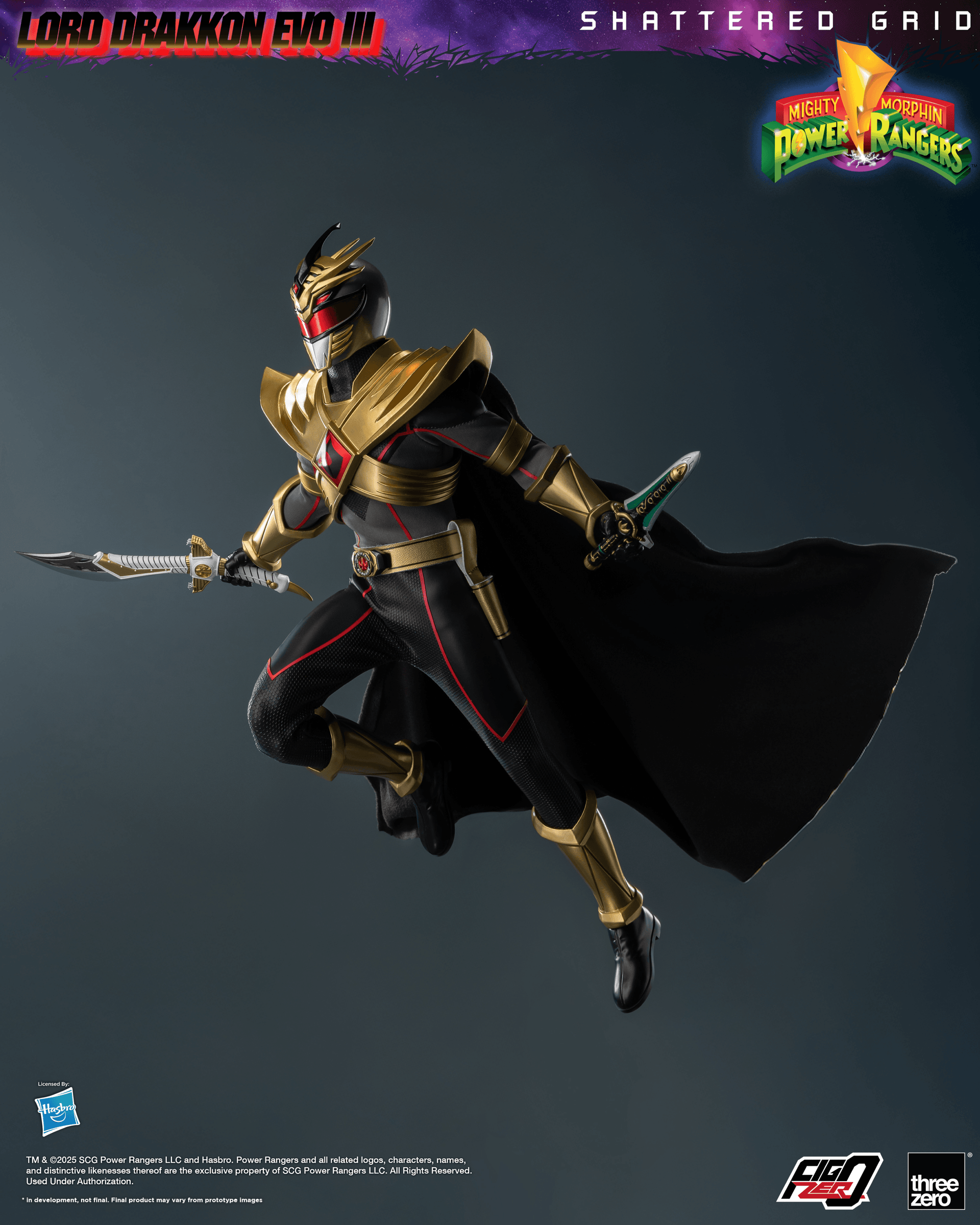 Power Rangers - FigZero - Lord Drakkon Evo III 1/6 Scale Figure (Preor ...