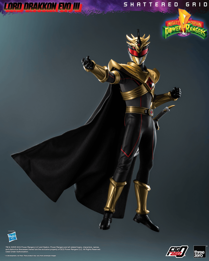 Power Rangers - FigZero - Lord Drakkon Evo III 1/6 Scale Figure (Preorder Q2 2026) - Collectables > Action Figures > toys -  ThreeZero