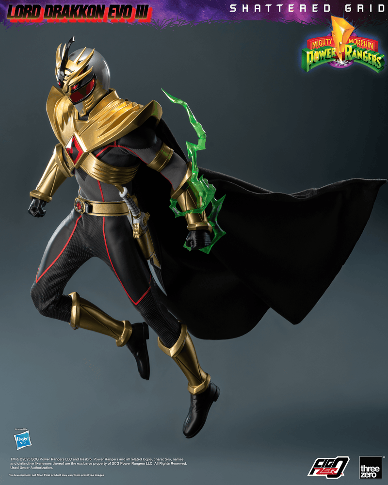 Power Rangers - FigZero - Lord Drakkon Evo III 1/6 Scale Figure (Preorder Q2 2026) - Collectables > Action Figures > toys -  ThreeZero