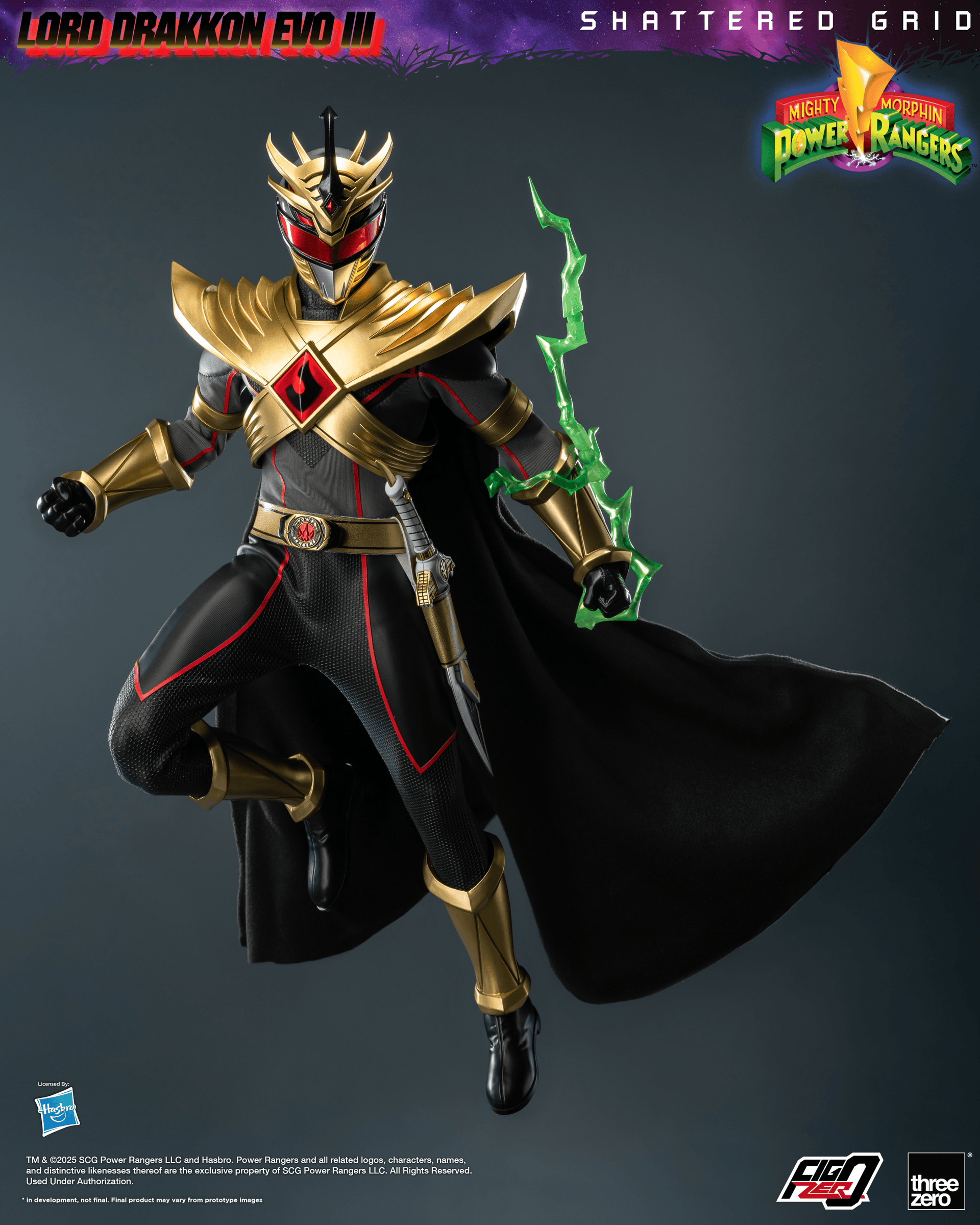 Power Rangers - FigZero - Lord Drakkon Evo III 1/6 Scale Figure (Preor ...
