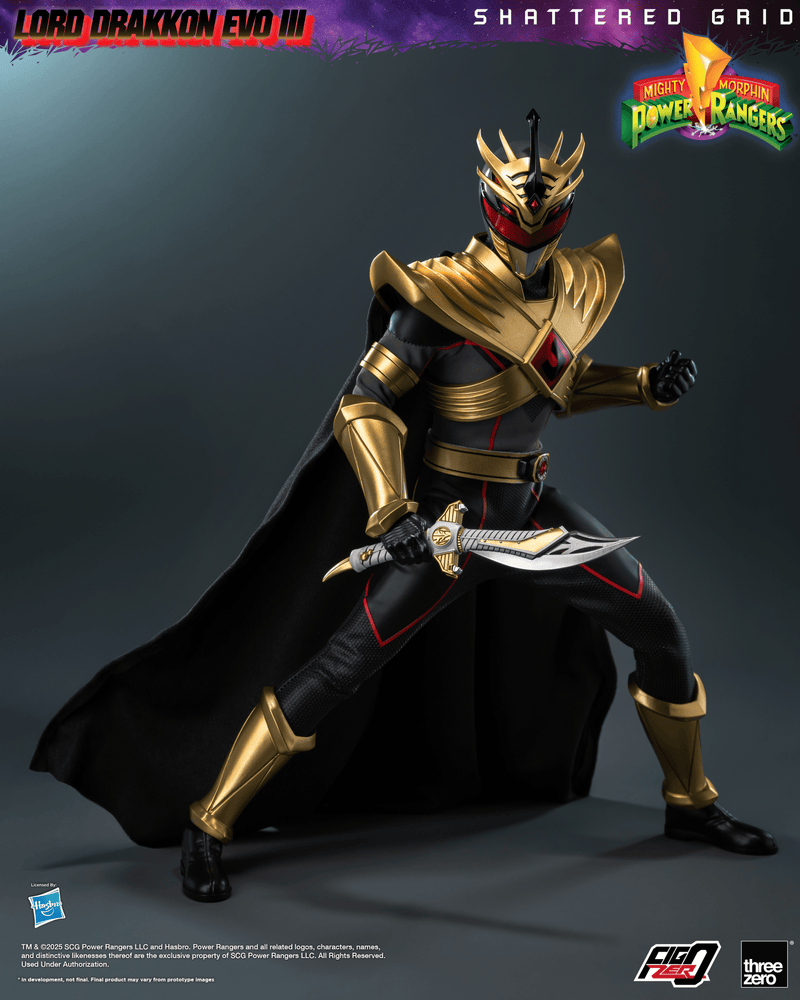 Power Rangers - FigZero - Lord Drakkon Evo III 1/6 Scale Figure (Preorder Q2 2026) - Collectables > Action Figures > toys -  ThreeZero