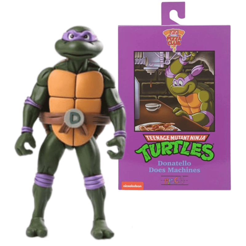 Teenage Mutant Ninja Turtles - Turtles Pizza Club - Cartoon Turtles Set of 4 - Collectables > Action Figures > toys -  Neca