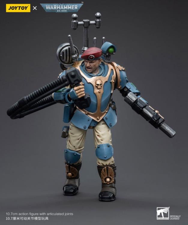 Warhammer 40k - Astra Militarum - Tempestus Scions - Command Squad 55th Kappic Eagles (preorder Q3) - Collectables > Action Figures > toys -  Joy Toy