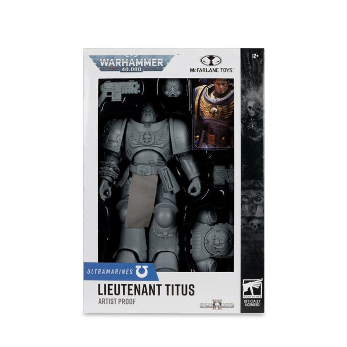 Warhammer 40,000: Space Marine 2 Ultramarines Lieutenant Titus (Artist Proof) Action Figure (preorder Q1 2025)