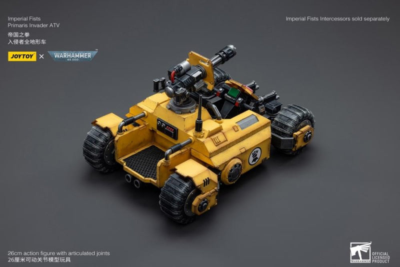 JoyToy - Warhammer 40k - Imperial Fists - Primaris Invader ATV 1/18 Scale Vehicle - Collectables > Action Figures > toys -  Joy Toy
