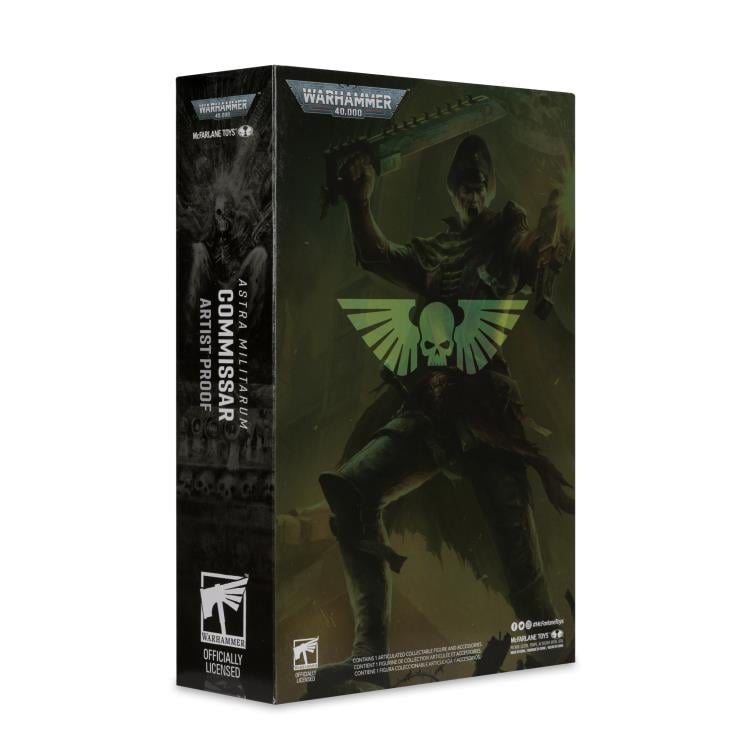 Warhammer 40,000 Astra Militarum Commissar (Artist Proof) Action Figure - Collectables > Action Figures > toys -  McFarlane Toys