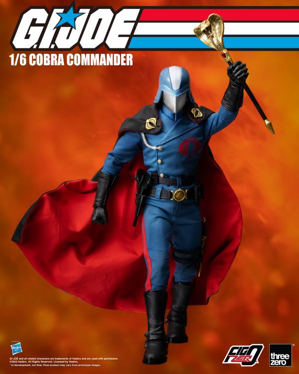THREEZERO - G.I. Joe FigZero - Cobra Commander (preorder Q1) - Collectables > Action Figures > toys -  ThreeZero