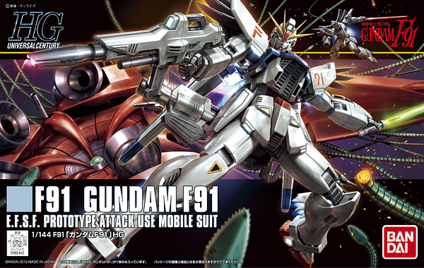 Bandai - HGUC 1/144 #167 Gundam F91 - Collectables > Action Figures > toys -  Bandai