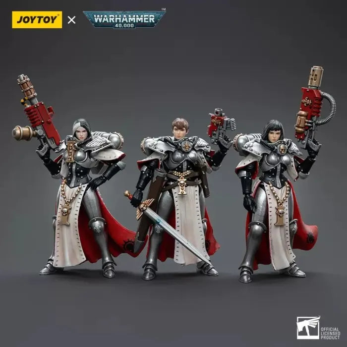 JoyToy - Warhammer 40k - Adepta Sororitas - Battle Sisters Order of the Argent Shroud - Collectables > Action Figures > toys -  Joy Toy