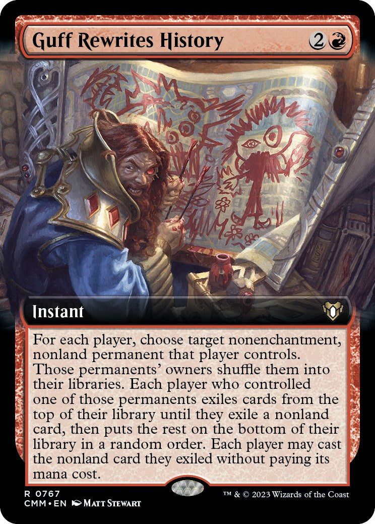 Guff Rewrites History (Extended Art)