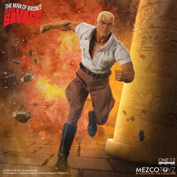 Doc Savage: The Man of Bronze One:12 Collective Doc Savage - Deluxe Edition (preorder Q3 2025) - Action figure -  MEZCO TOYS