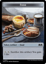 Knight // Food (0012) Double-Sided Token (Back)