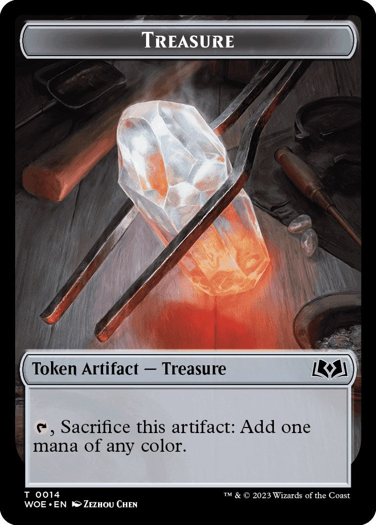 Treasure // Food (0010) Double-Sided Token