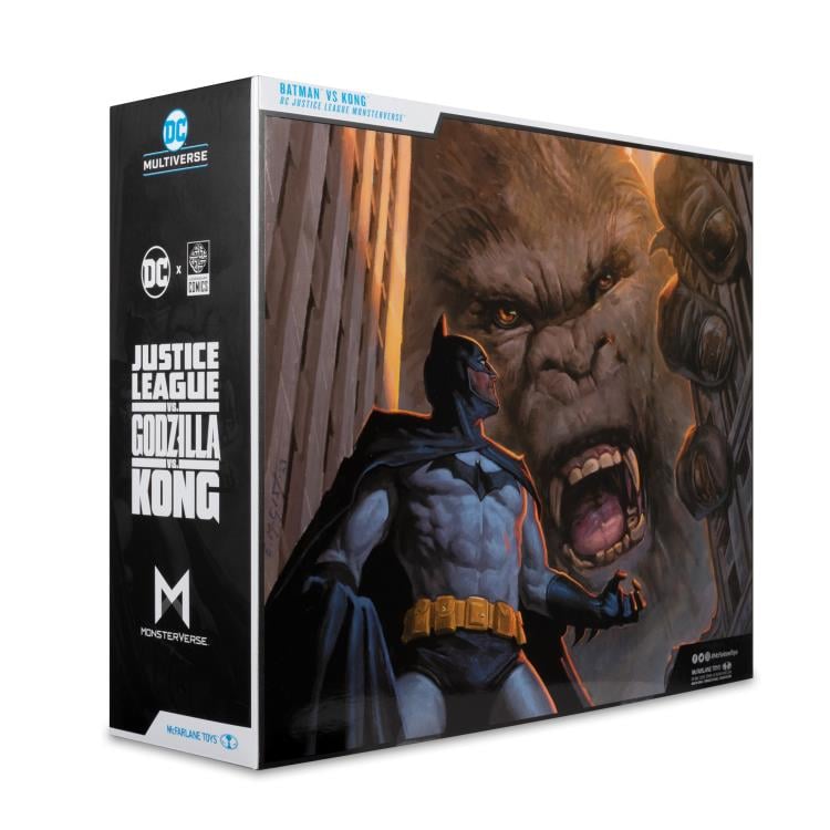 Justice League vs. Godzilla vs. Kong DC Multiverse Batman vs. Kong Action Figure Two-Pack - Collectables > Action Figures > toys -  McFarlane Toys