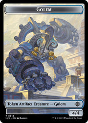 Treasure (0002) // Golem Double-Sided Token (Back)