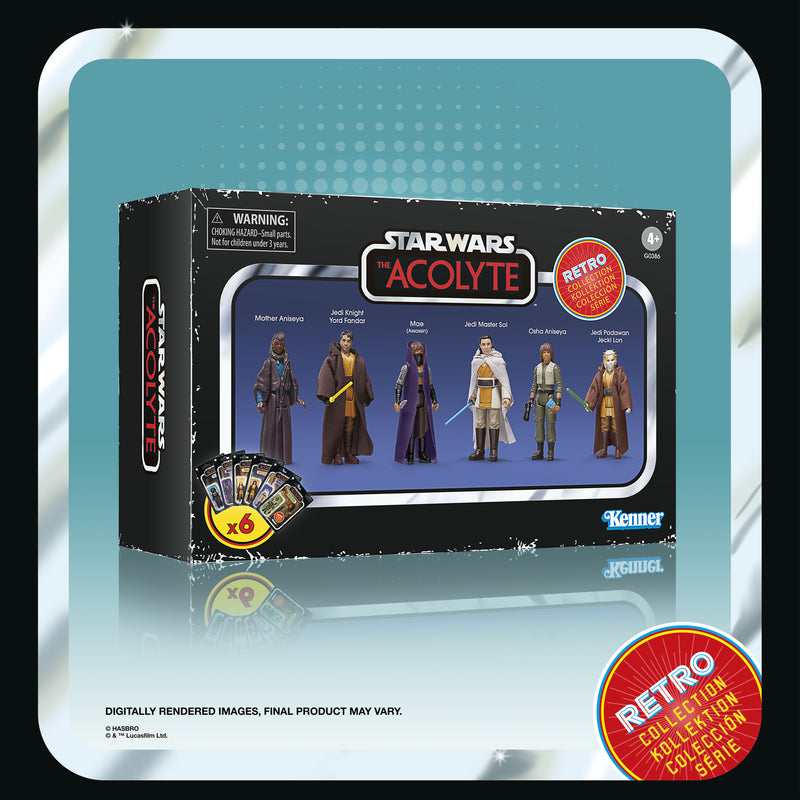 Star Wars Retro Collection Star Wars: The Acolyte Figure Multipack (preorder Oct 2024) - Collectables > Action Figures > toys -  Hasbro