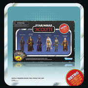 Star Wars Retro Collection Star Wars: The Acolyte Figure Multipack (preorder Oct 2024) - Collectables > Action Figures > toys -  Hasbro