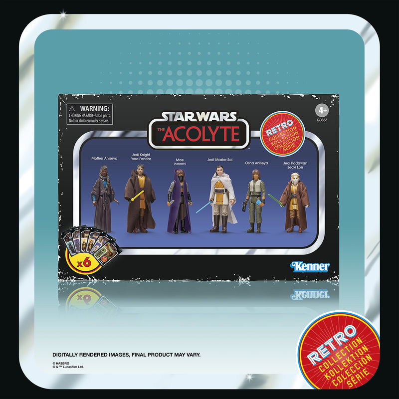 Star Wars Retro Collection Star Wars: The Acolyte Figure Multipack (preorder Oct 2024) - Collectables > Action Figures > toys -  Hasbro