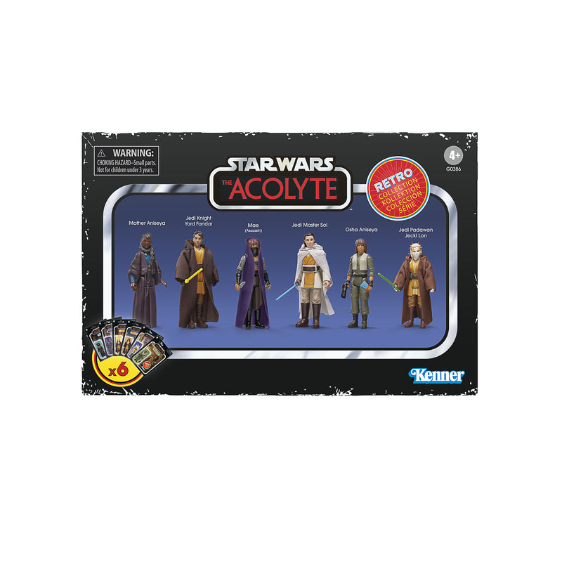 Star Wars Retro Collection Star Wars: The Acolyte Figure Multipack (preorder Oct 2024) - Collectables > Action Figures > toys -  Hasbro