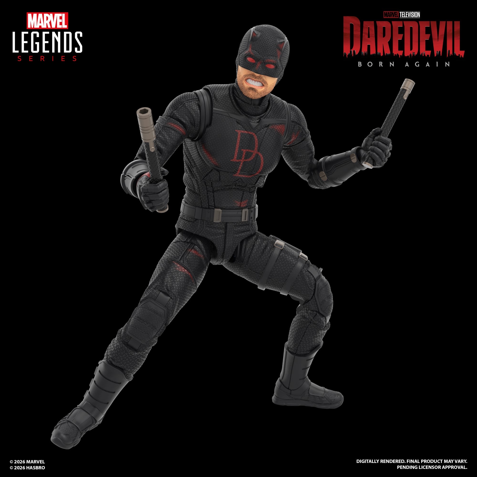 Marvel Legends Series Daredevil: Born Again Daredevil & Jessica