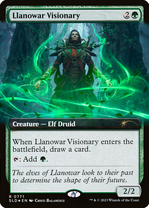 Llanowar Visionary (Extended Art)