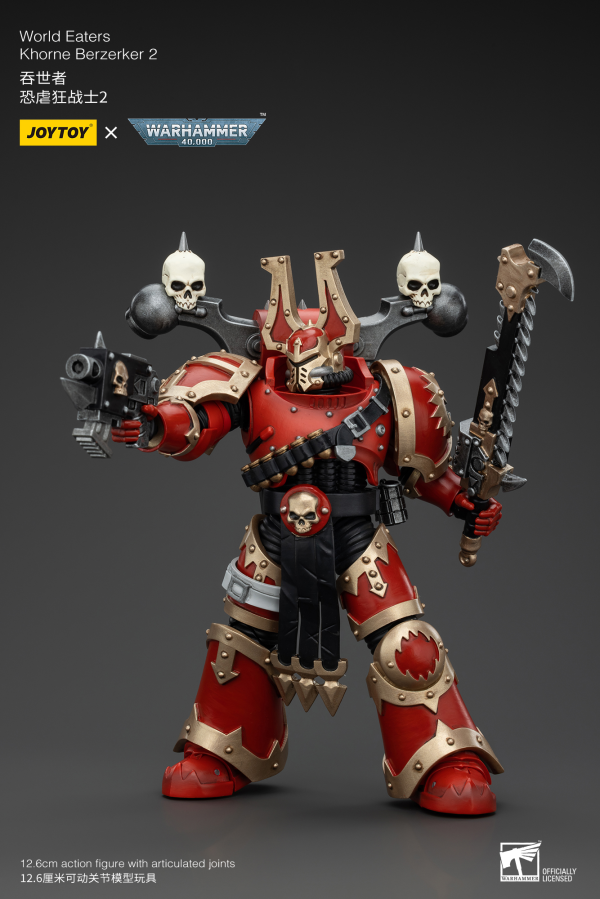 Warhammer 40K - World Eaters - Khorne Berzerker (Ver. 2) - Collectables > Action Figures > toys -  Joy Toy