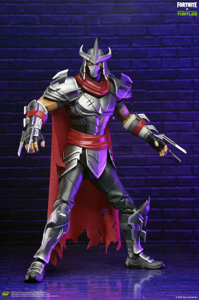 TMNT - Fortnite/Teenage Mutant Ninja Turtles - 7 Inch Scale Action Figure - Shredder (Preorder Q4 2026)