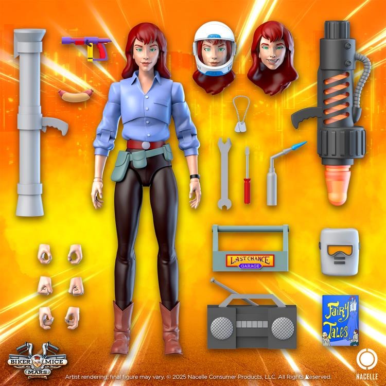 Biker Mice from Mars - Charley (Preorder Q2 2026) - Collectables > Action Figures > toys -  THE NACELLE COMPANY